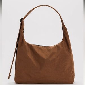BAGGU Nylon Shoulder Bag Brown standard